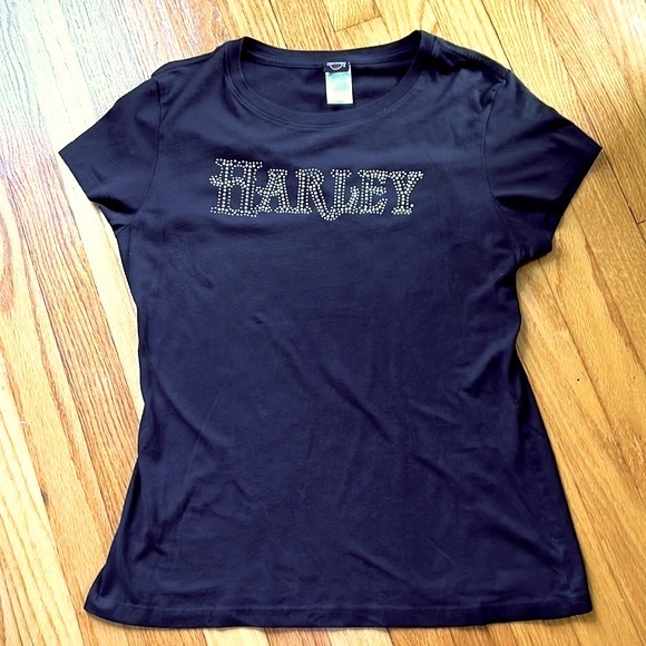 Harley-Davidson Tops - Harley-Davidson Embellished T-shirt